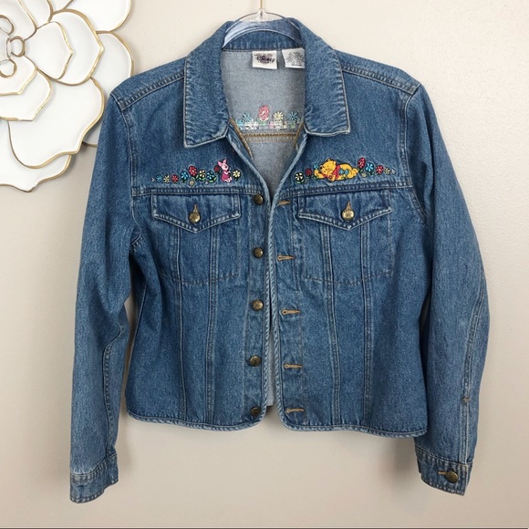 Disney Jackets & Blazers - Disney vintage Pooh denim jean jacket